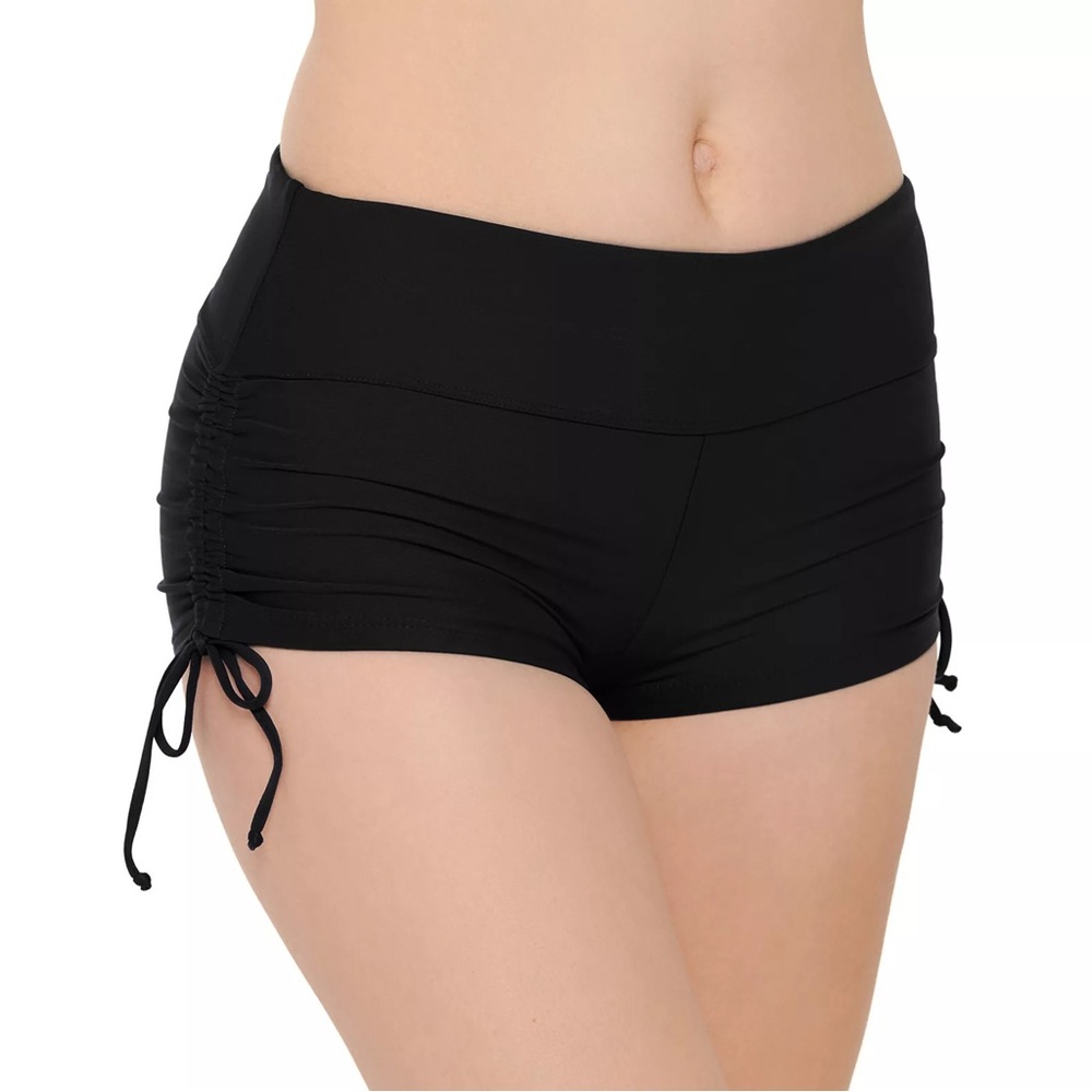 Freshwater Ruched Side Swim Shorts